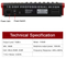 Bảng điều khiển trộn âm thanh kỹ thuật số kỹ thuật số chuyên nghiệp Tiwa 4 kênh